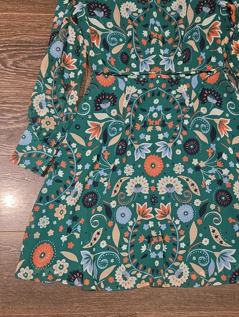 ❤️ NWOT! BODEN BLOSSOM FLORAL LONG SLEEVE DRESS, 4 - Picture 6 of 16